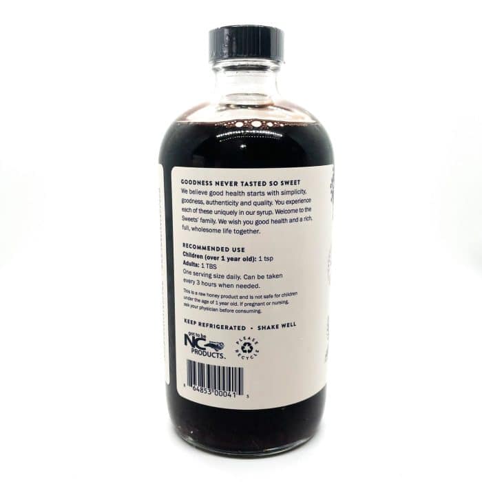 16oz Elderberry Label