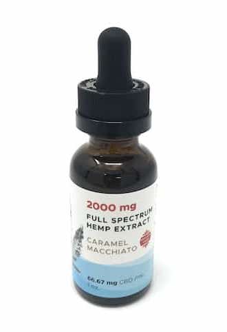 2000mg Full Spectrum Hemp Extract Caramel