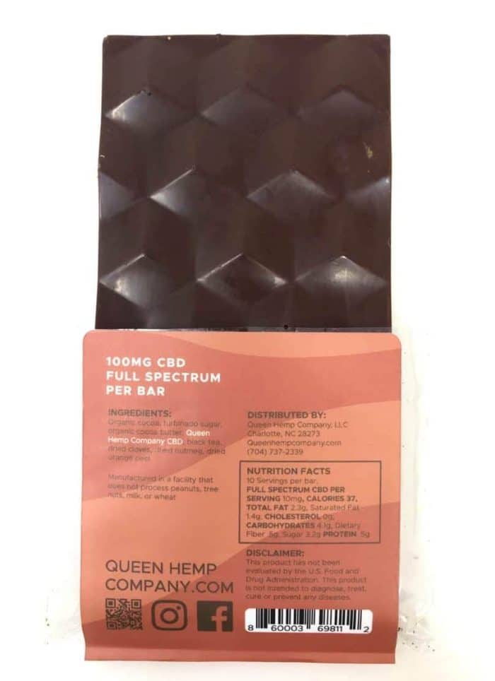 Queen Hemp Orange Spice Back