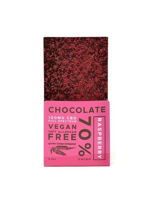 Queen Hemp Company Raspberry Bar